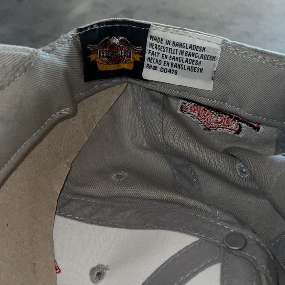 Harley Davidson hat, 100th anniversary embroidered, six panel softball cap. - Picture 3 of 4